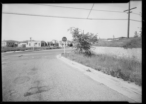 Intersection, Concord Avenue and Westminster Avenue, Alhambra, CA, 1931