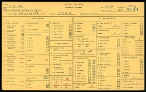 WPA household census for 1724R SOUTH MAPLE ST, Los Angeles