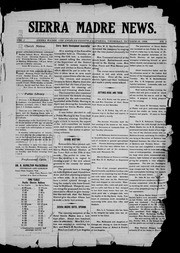 Sierra Madre News 1906-10-18