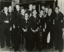 Servicemen (Navy) on R & R leave from Pacific, WW II