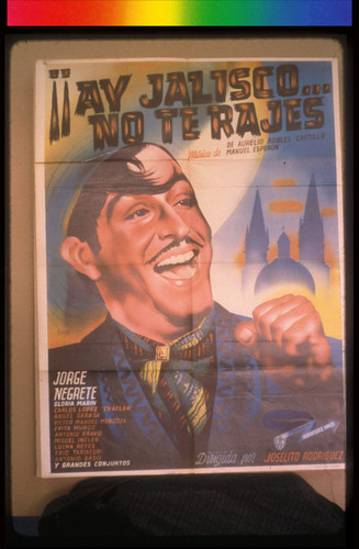 ¡¡Ay Jalisco... No te Rajes, Film Poster for