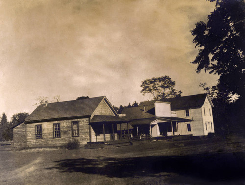 Office, general store, and hall in old Paradise