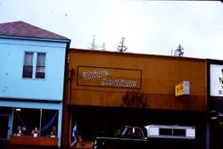 Unique Boutique store front in downtown Sebastopol, California, 1977