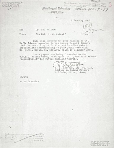 Outline for Proposed Leo Szilard Biography: 1945