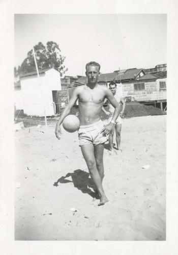 Harold Goody at Cowell Beach