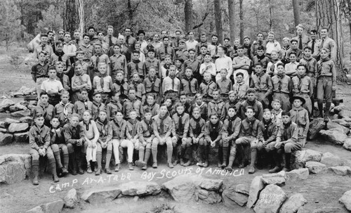 Boy Scout Camp, [graphic]