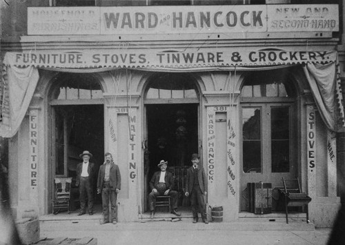 Ward and Hancock Furniture Store, [graphic]