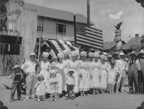 Parade after World War I, [graphic]