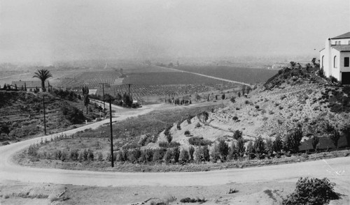 View looking South from Shandin Hills, [graphic]