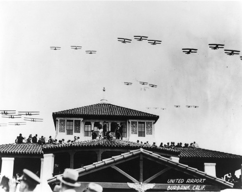 1930s - United Airport Burbank California