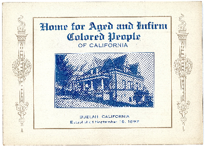 Past presidents and officers of the Home for Aged and Infirm Colored People of California