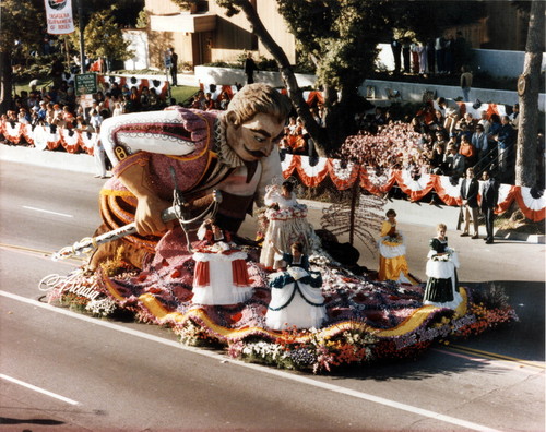 Pasadena Tournament of Roses Parade--Arcadia Float, 1984