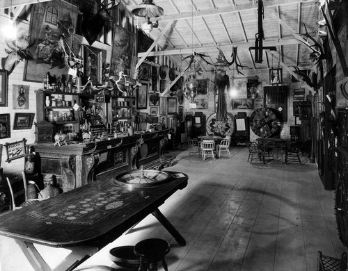 William Parker Lyon Pony Express Museum--Bar and Gambling Equipment