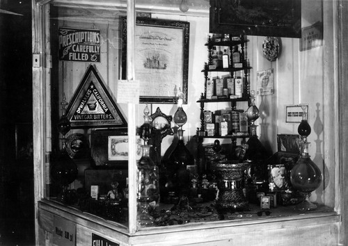 William Parker Lyon Pony Express Museum--Drug Store Items