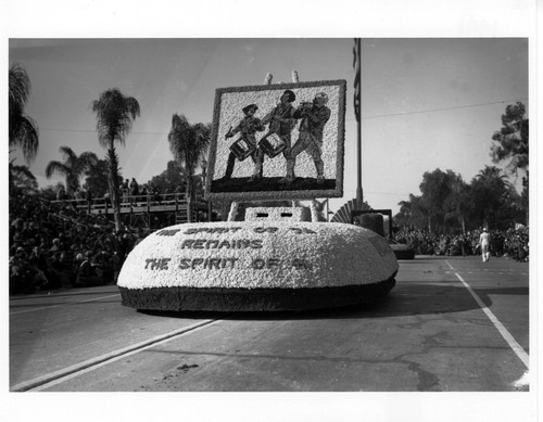 Pasadena Tournament of Roses Parade--Arcadia Float, 1941