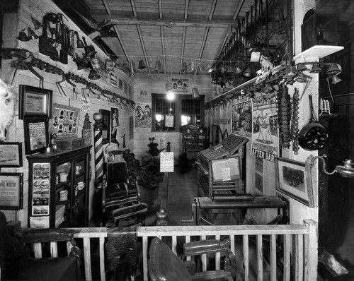 William Parker Lyon Pony Express Museum--Barber Shop and Dental Chair Collection