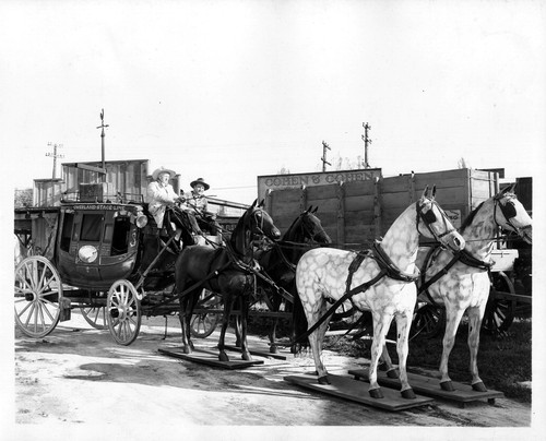 William Parker Lyon Pony Express Museum--Overland Stage Line Coach