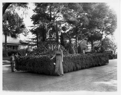 Pasadena Tournament of Roses Parade--Arcadia Float, 1931