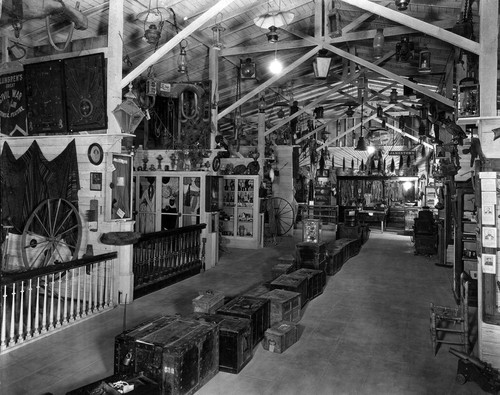 William Parker Lyon Pony Express Museum--Corridor of Trunks