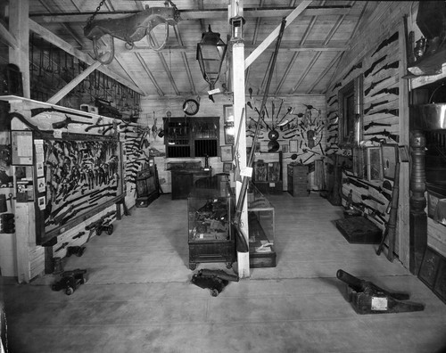 William Parker Lyon Pony Express Museum--Firearms, Swords and Canons