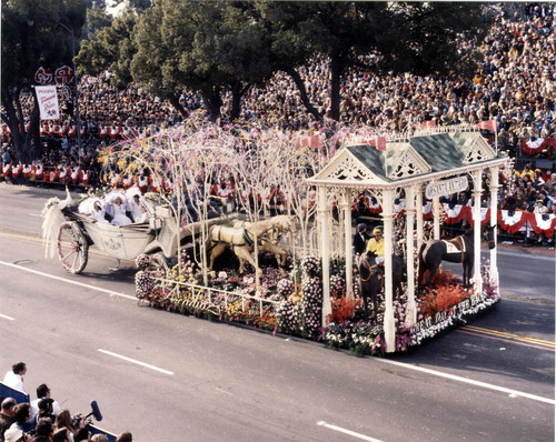 Pasadena Tournament of Roses Parade--Arcadia Float, 1979