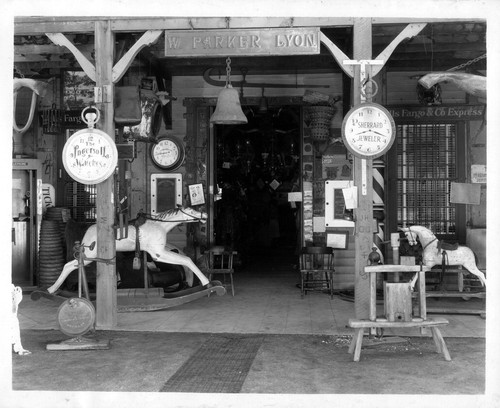 William Parker Lyon Pony Express Museum--Entryway to Exhibit Room