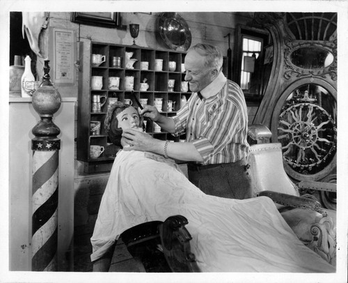 William Parker Lyon Pony Express Museum--Barber Shop