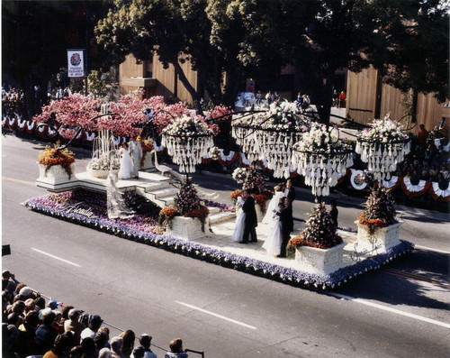Pasadena Tournament of Roses Parade--Arcadia Float, 1983