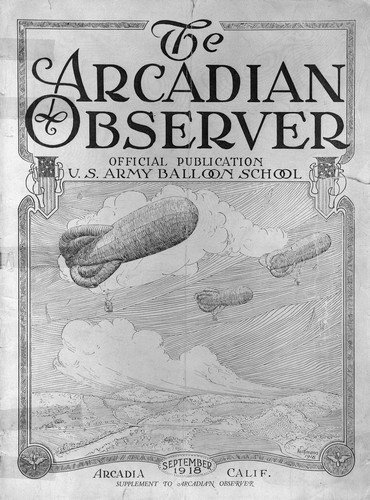 Arcadian Observer, September 1918 Supplement