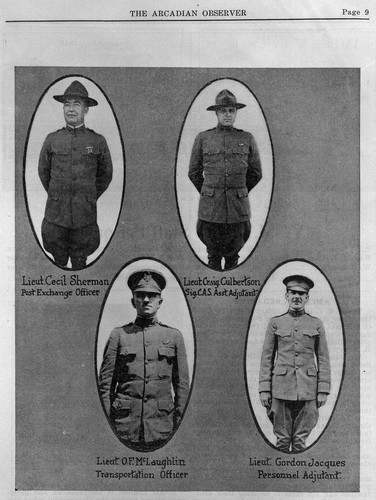 Arcadian Observer, September 1918 Supplement