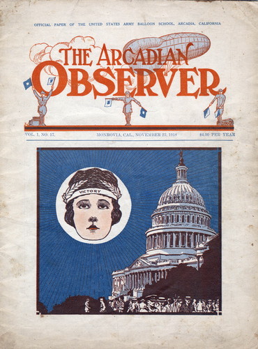 Arcadian Observer, November 23, 1918