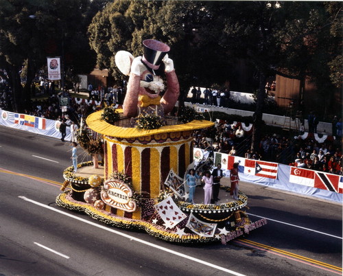 Pasadena Tournament of Roses Parade--Arcadia Float, 1987