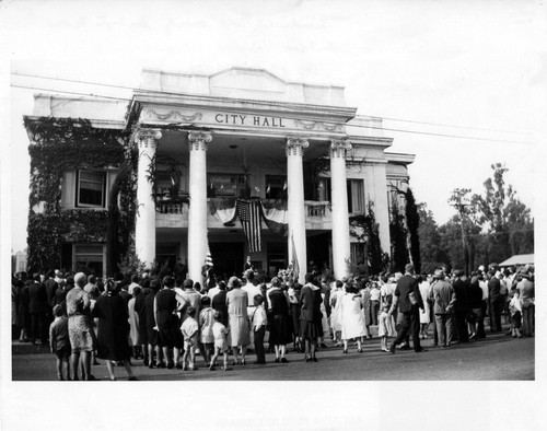 Arcadia City Hall at First Street and Huntington Drive