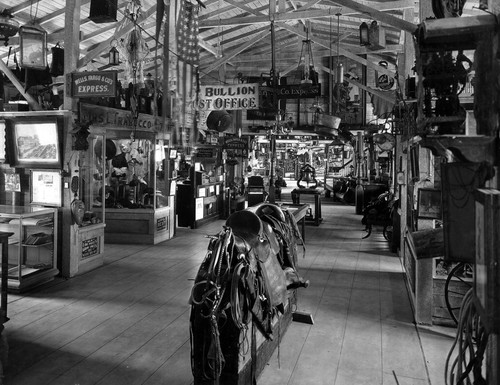 William Parker Lyon Pony Express Museum--Saddle and Trade Corridor