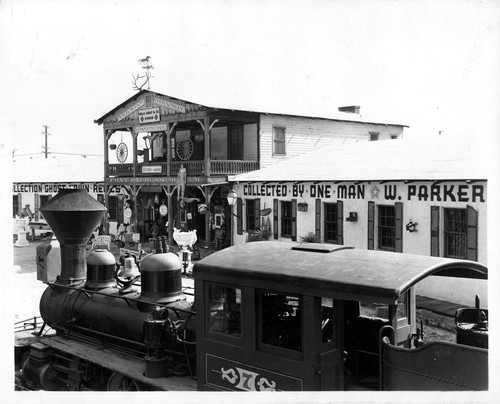 William Parker Lyon Pony Express Museum--Exterior and Train