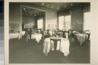 [Dining room, Hotel Del Monte. Monterey.]