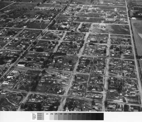 Aerial view of Pacoima public housing development site