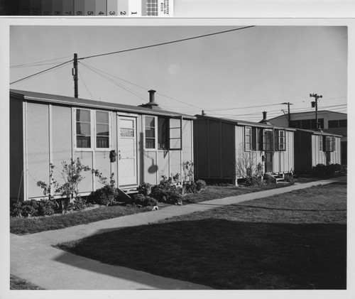 Photograph of three units at Corregidor Park