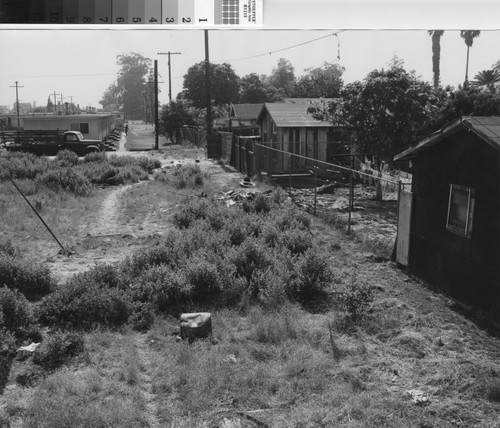 Photograph of site of Imperial Courts housing project