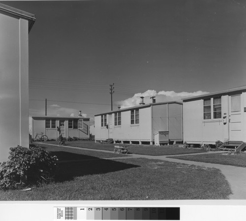 Photograph of housing units at Corregidor Park