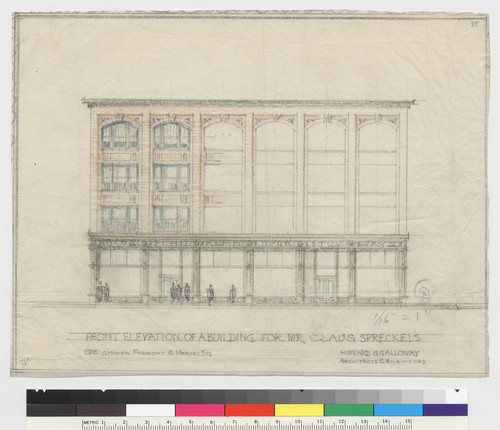 Claus Spreckels Commercial Building, Market and Fremont Streets