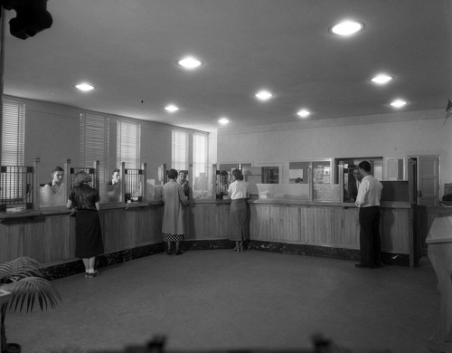 FJC Bank in Commerce Bldg., 1937