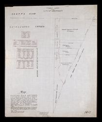 Map of that Part of Rancho San Antonio in the County of Los Angeles, State of California, May and December 1874