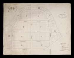 Map no. 1 of Angeleno Heights, Los Angeles City, California, March 1886