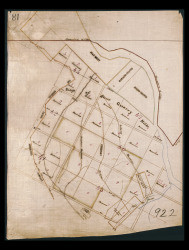 Los Angeles Canal Reservoir Company property, ridge of Stone Quarry Hills, and boundary of Los Angeles City