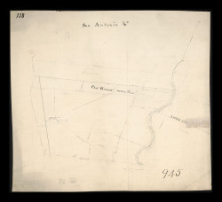 Map of San Antonio Rancho, tract of Charles Howard