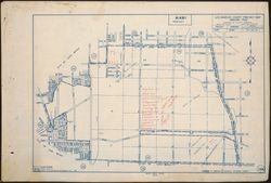 Los Angeles County Bixby Precinct map, January 1932