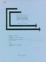 Working Paper Series - No. 108, Alternative Explanations of Union Wage Concessions: Deregulation and Foreign Trade or Prior Wage Trends?, by Daniel J.B. Mitchell, Draft: March 1986