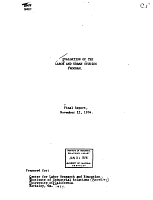 Evaluation of the Labor and Urban Studies Program, Final Report, November 12, 1974. Prepared for the Center for Labor Research and Education