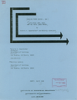 Working Paper Series - No. 169, Life-Cycle Jobs, Race, and the Youth Labor Market, by Valerie K. Oppenheimer and Matthijs Kalmijn, Draft: April 1989